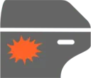 Image of a dent repair icon.