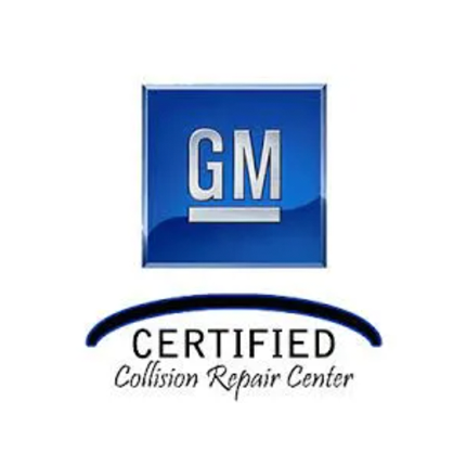 Image of GM certified collision repair center logo